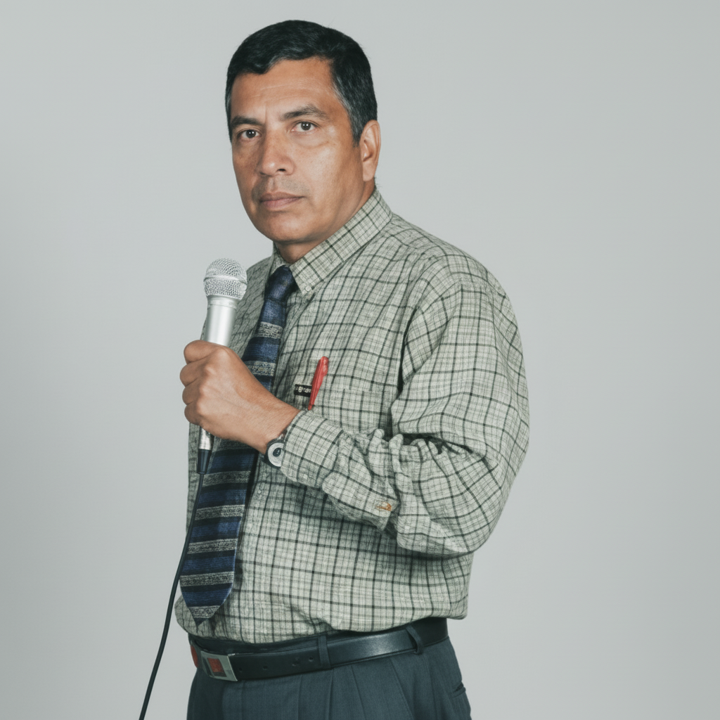 Pastor Santos Sandoval en el programa La Biblia Dice